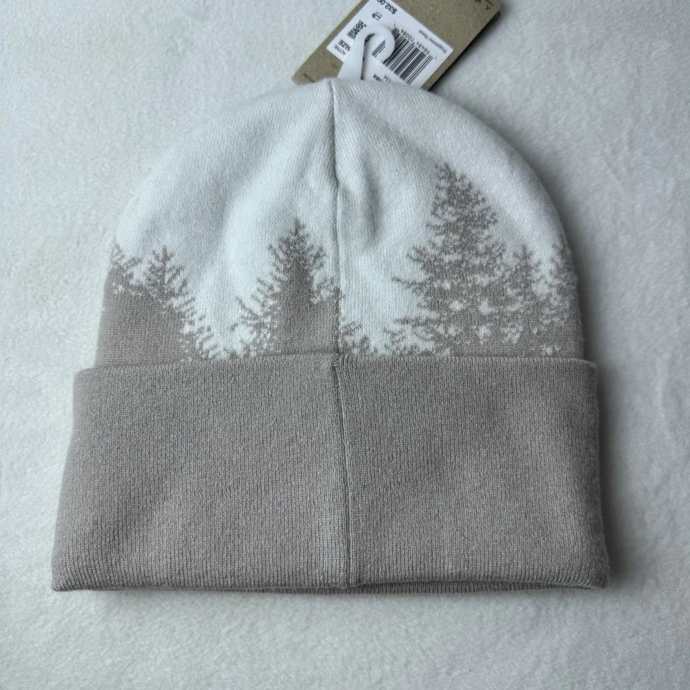 Nike Jordan Peak Beanie Sail/Medium Orewood Brown Trees Cream hv1077-134